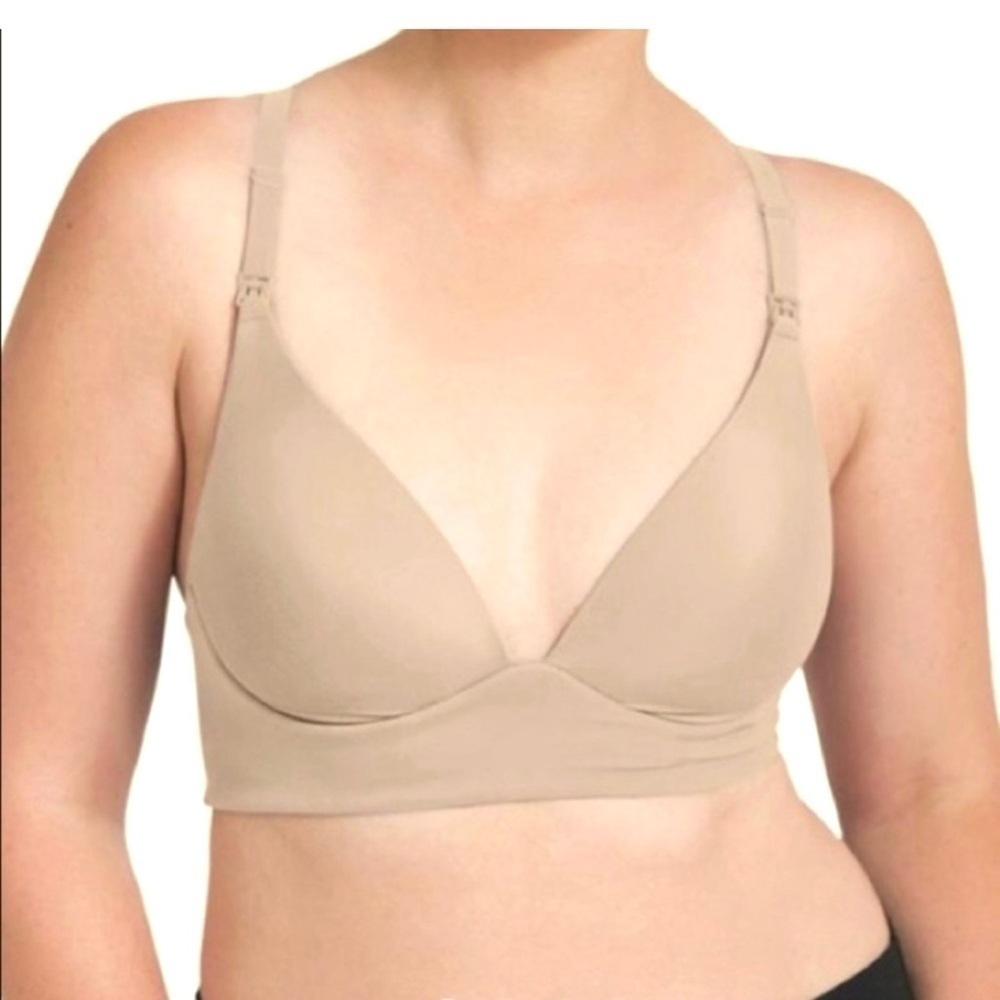 Kindred Bravely Maravella Luxe Nursing Bra 32D Maternity Comfort Wireless Soft